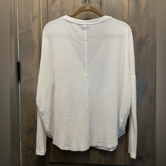 Urban Outfitters Out From Under White Waffle Knit Top - Picture 4 of 5